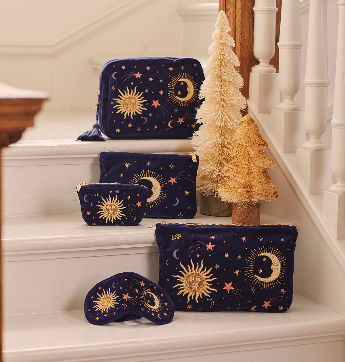 Celestial Coin Purse - Navy