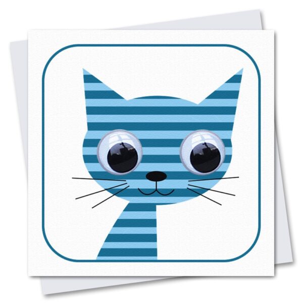 Sammy Stripey Cat Blue