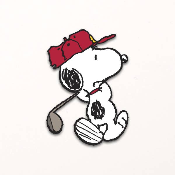 Peanuts Sport Pin - Golf