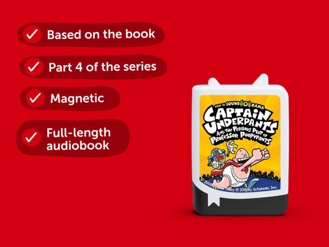 Captain Underpants and the Perilous Plot of Professor Poopypants Tonie