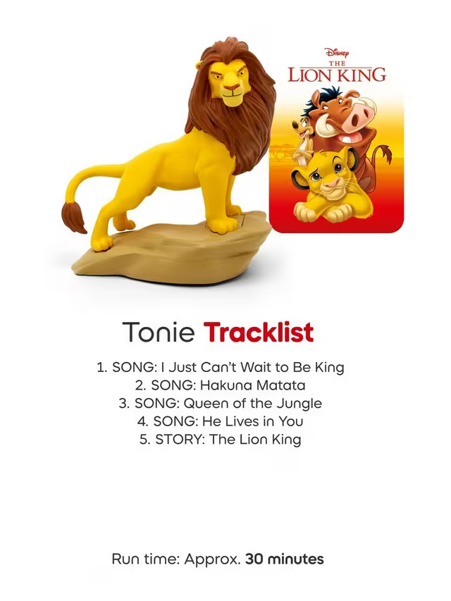 Toniebox 2 Sunset Red Play Set Lion King