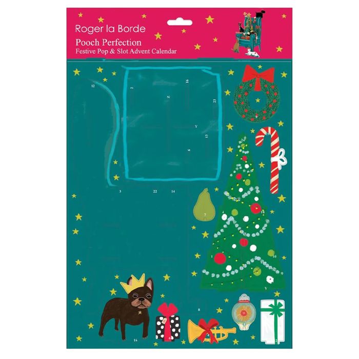 Pooch Perfection Christmas Pop and Slot 3D Advent Calendar
