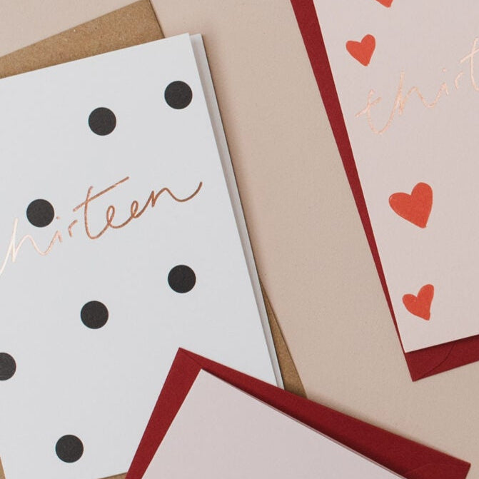 Age 13 Spot - Black and White