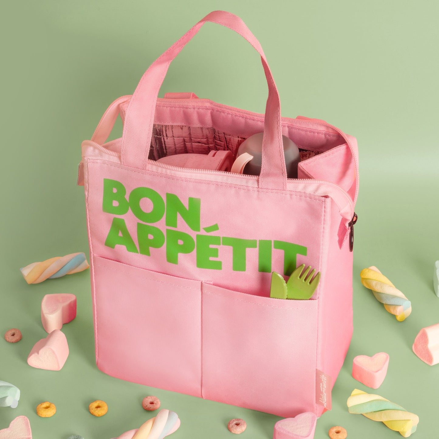 Bon Appetit Lunch Bag - Pink