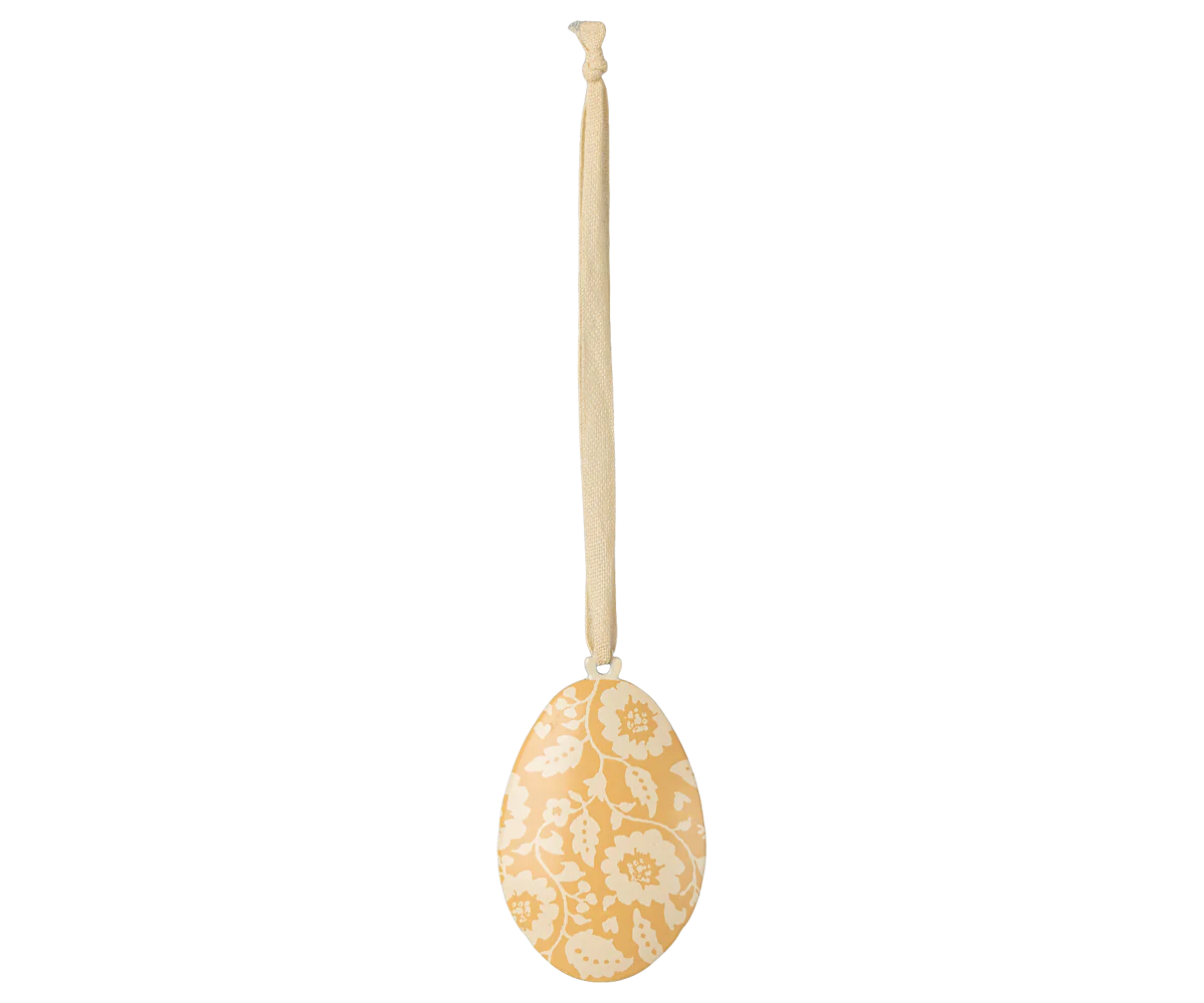 Easter egg ornament - All over flower print