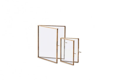 Folded Danta Frame - Antique Brass 8 x 10