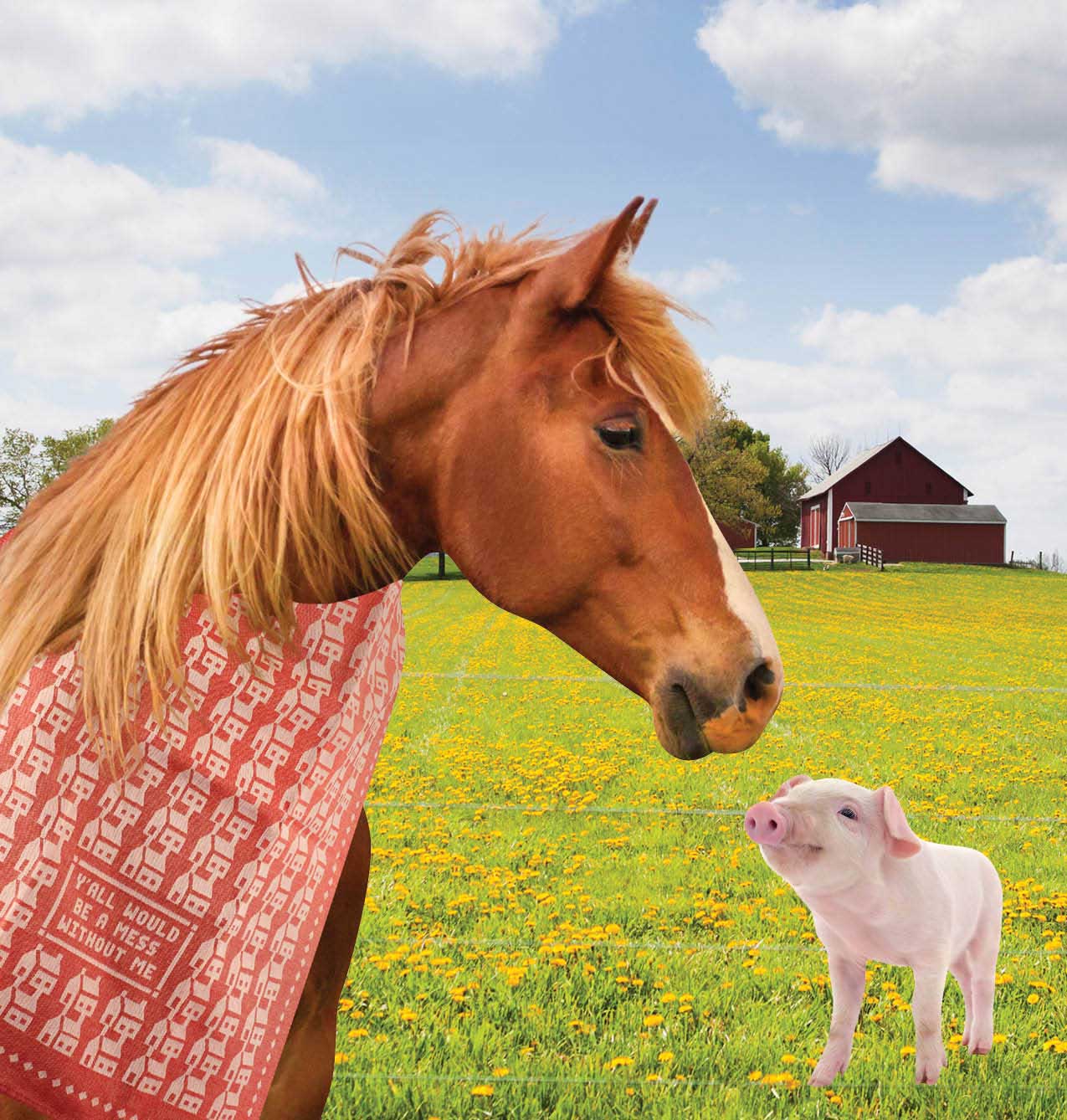 Y'all Would Be A Mess Dish Towel