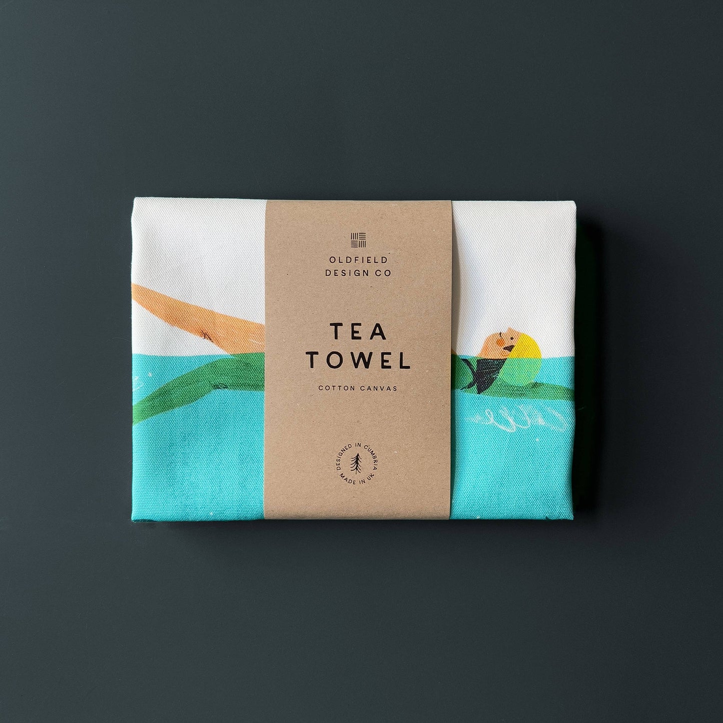 Swim & Fizz Tea Towel