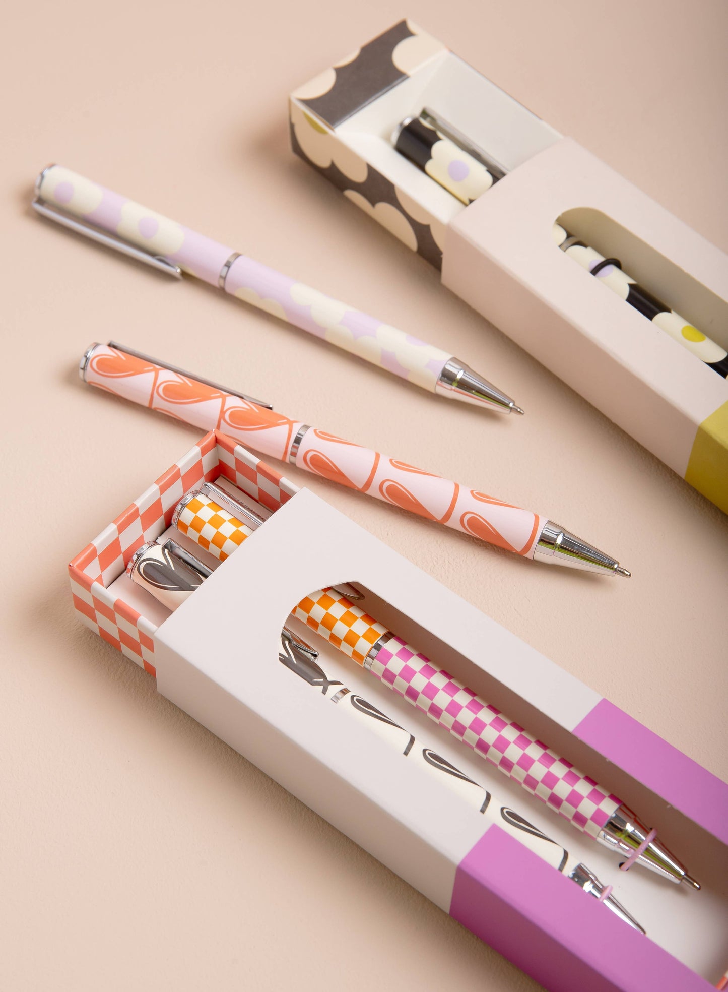 Lilac Flower Boxed Pen