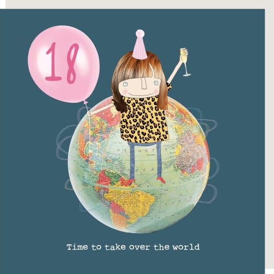18 Girl Time to Take Over the World