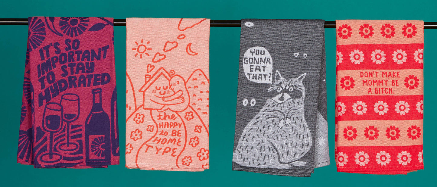 Don't Make Mommy Dish Towel