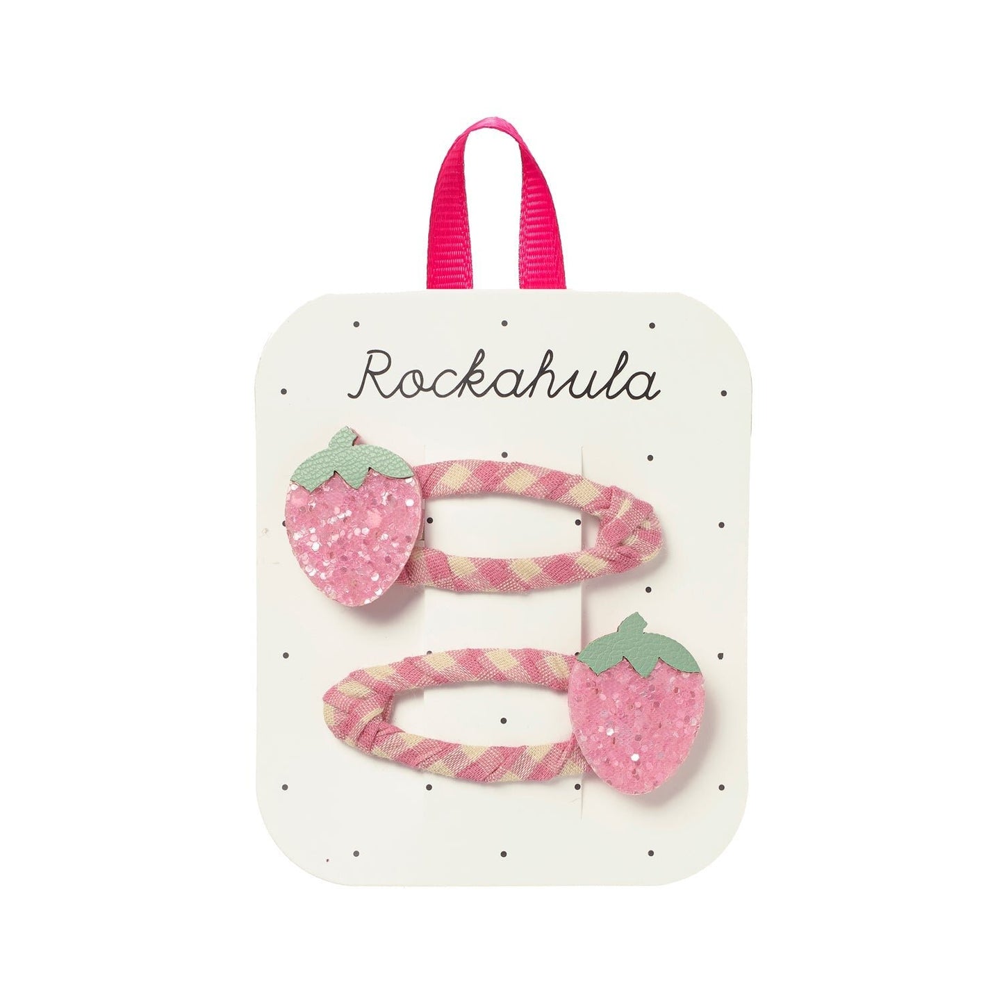 Strawberry Field Hair Clips