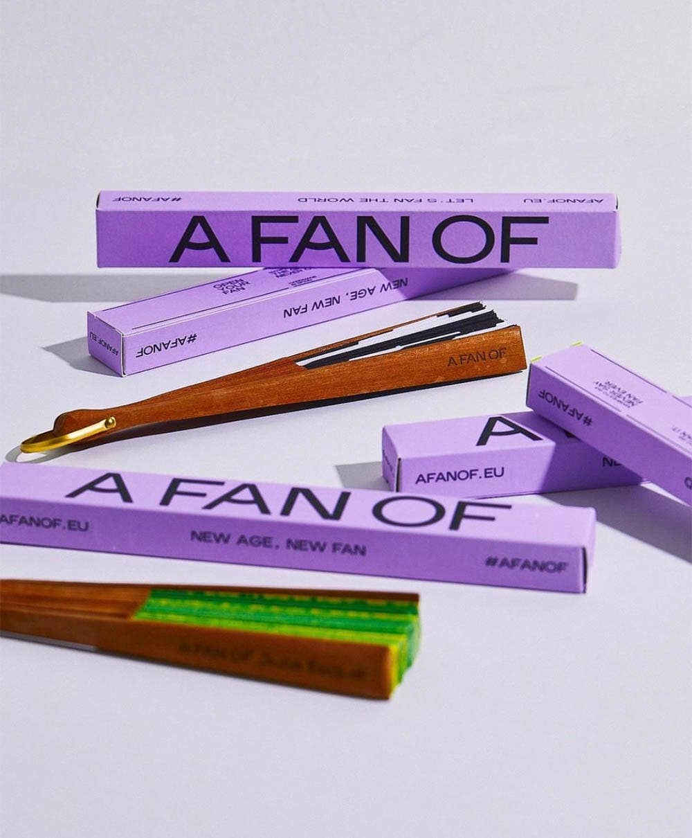 Summer Fruits Handmade Mini Fan