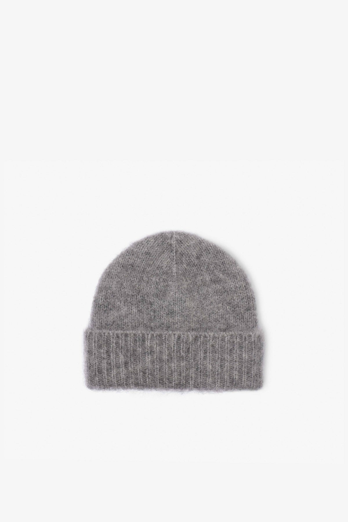 The Mohair Beanie - Arctic Grey