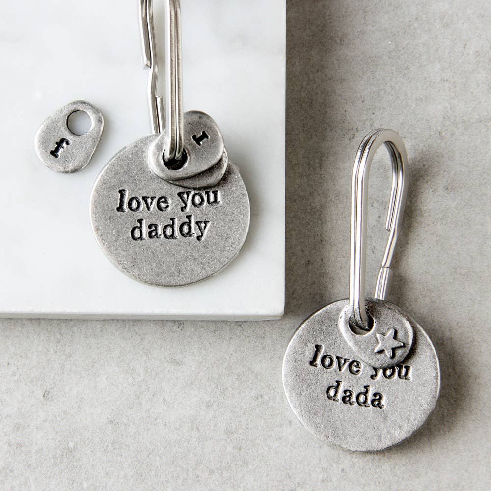 'Love You Daddy' Keyring: Love you pops
