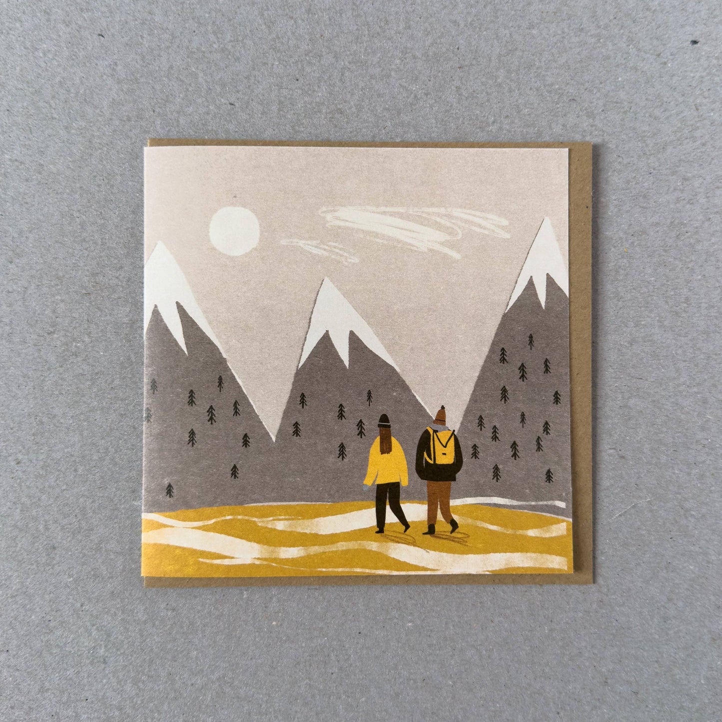 Fell Walk Greetings Card