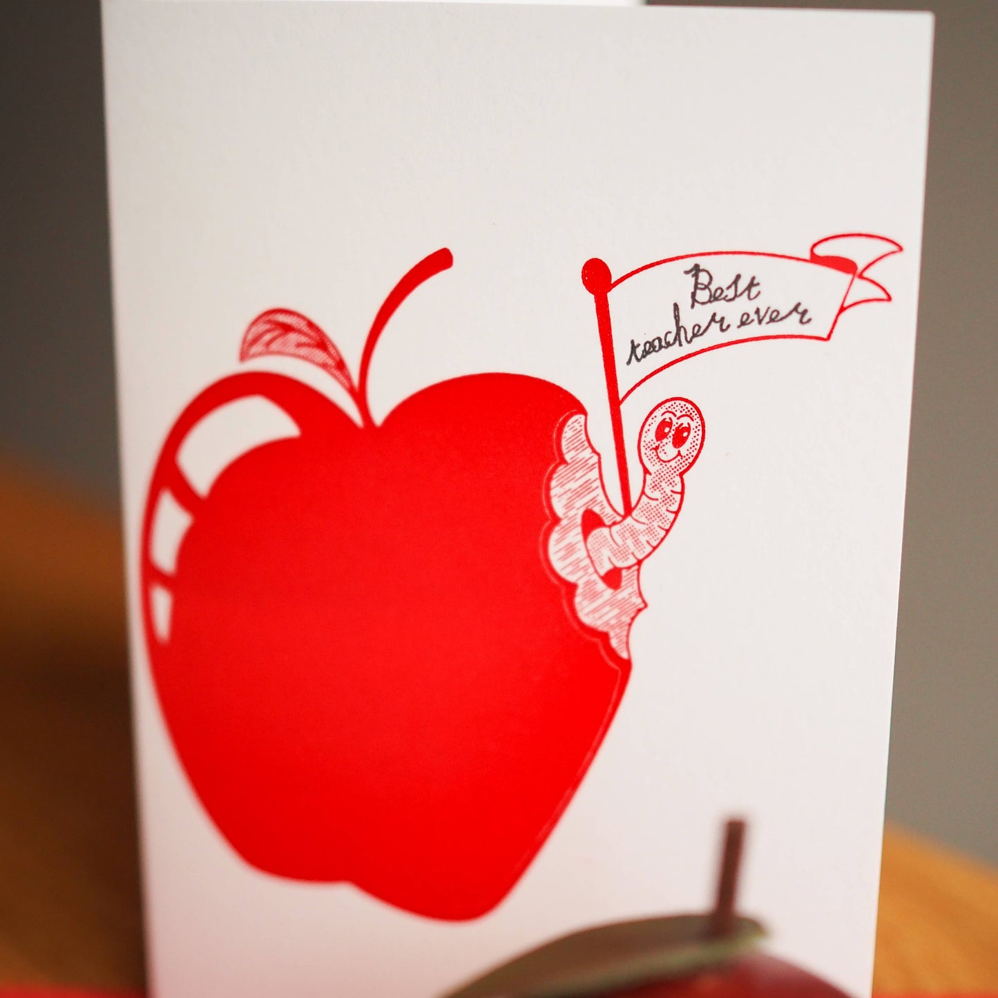 Best teacher ever card - end of school term