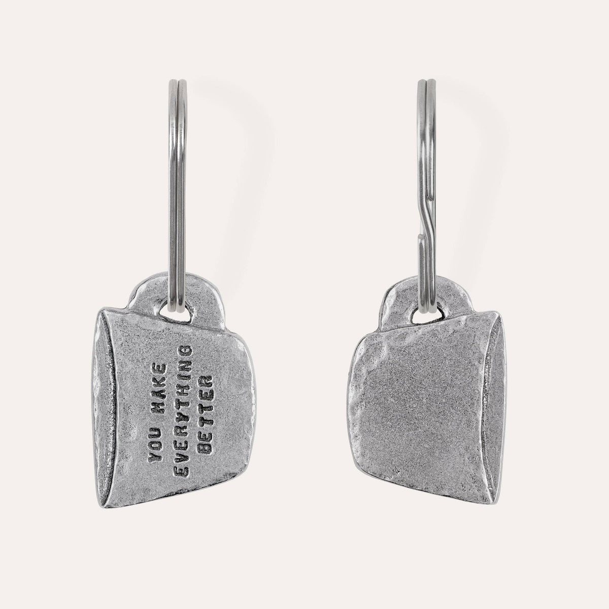 'You Make Everything Better' Cup Keyring