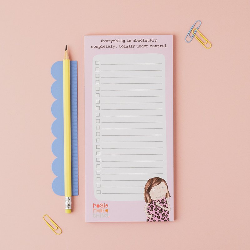 Listy Jot Pad - Under Control