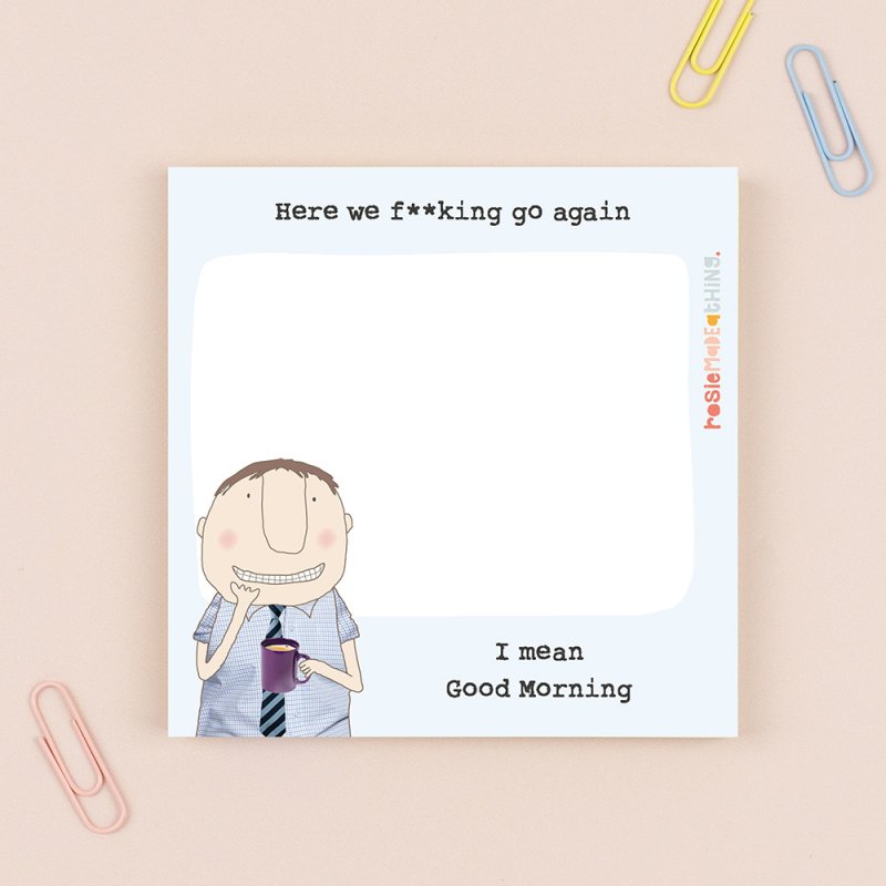 Mini Jotter - Here we go boy