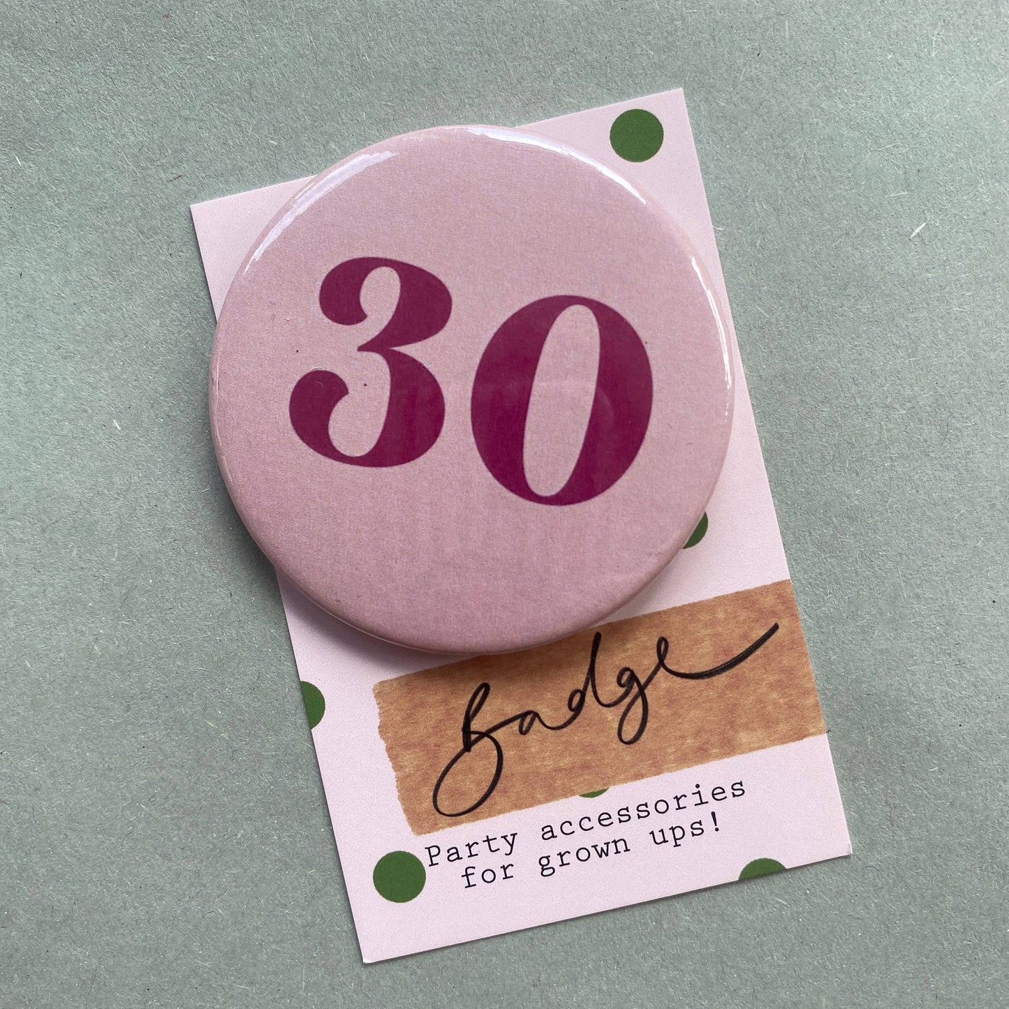 21st Retro Style Birthday Age Badge