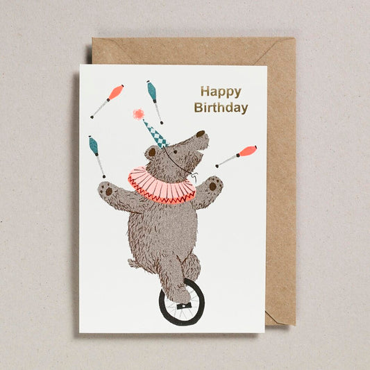 Confetti Pets Cards - Happy Birthday Bear