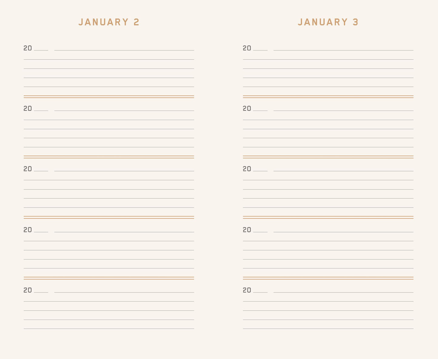 One Line a Day: Five Year Memory Book Charcoal Canvas