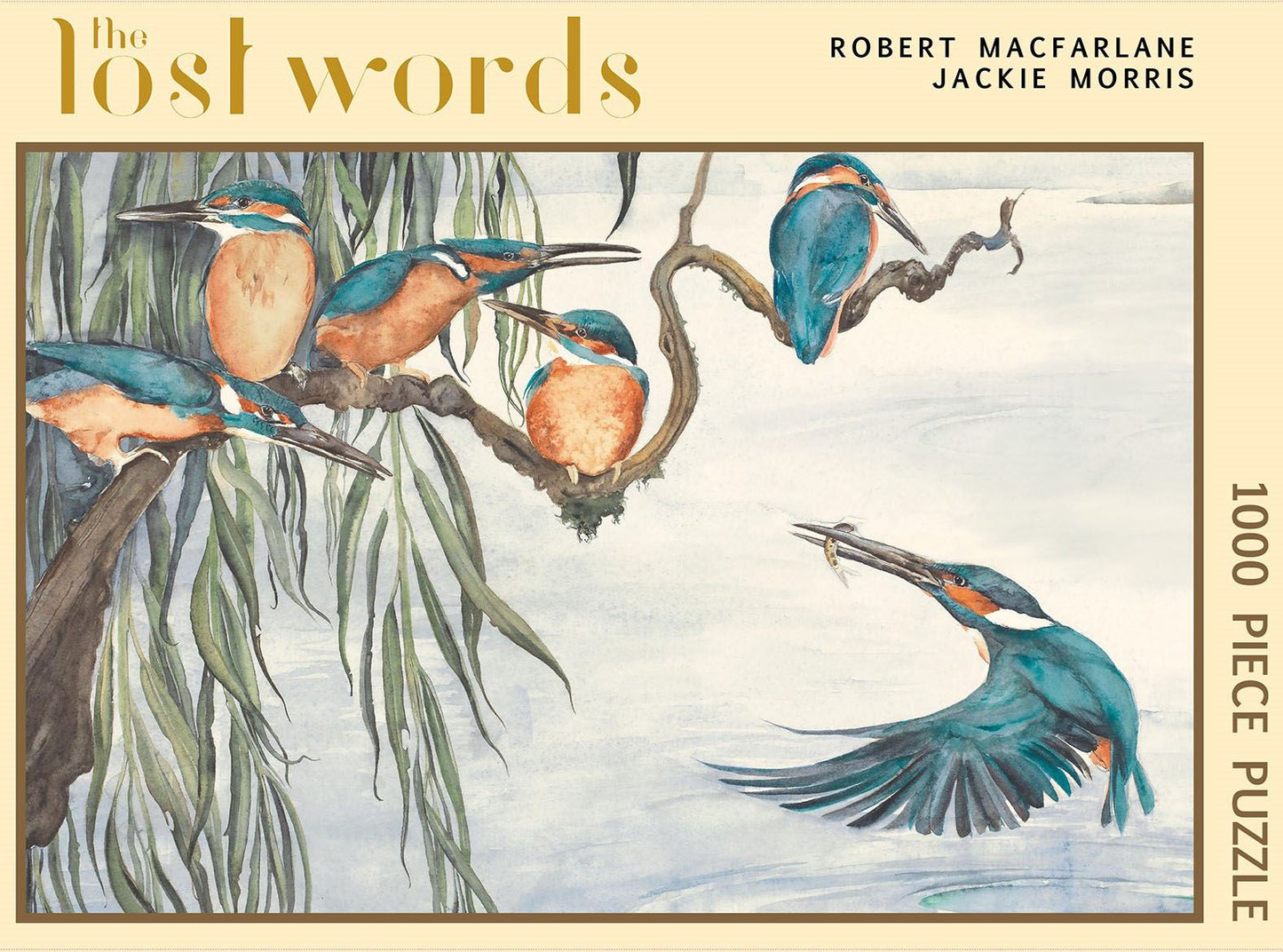 Lost Words Kingfisher Jigsaw - 1000 Pieces (Copy)