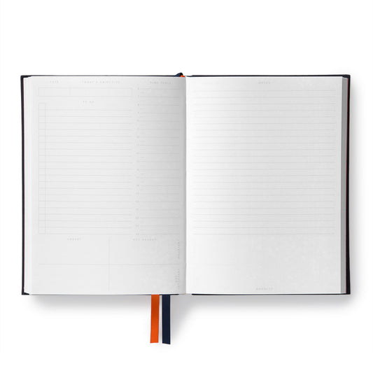 Yellow Fabric Daily Planner: B6