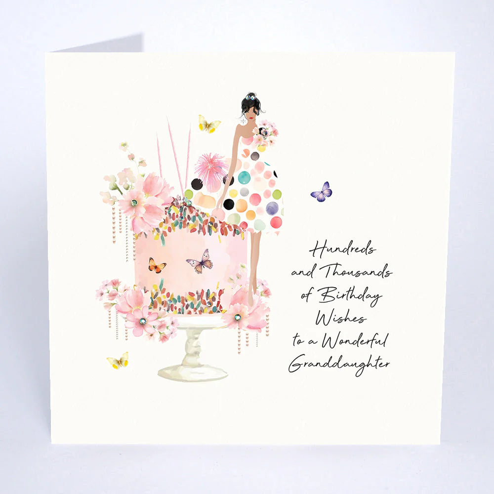 Hundreds and Thousands of Birthday Wishes Wonderful Granddaughter