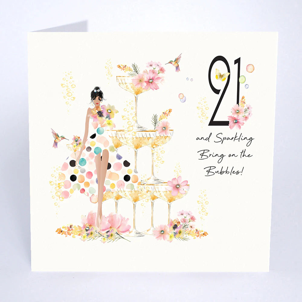 21 and Sparkling Bring on the Bubbles