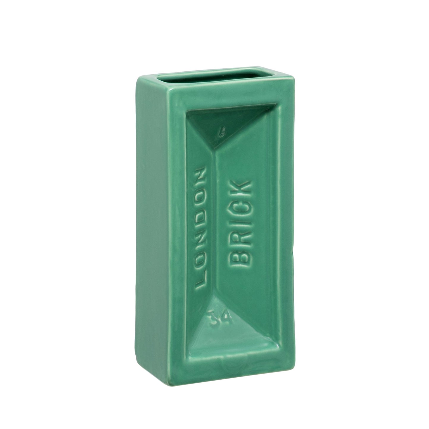 London Brick Vase - Green