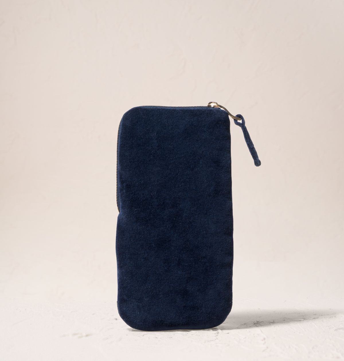 Botanical Elephant Glasses Case - Navy Velvet