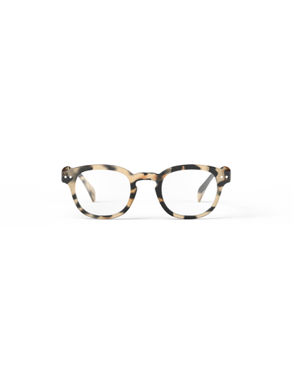 Unisex Reading Glasses - Style C - Colour Light Tortoise