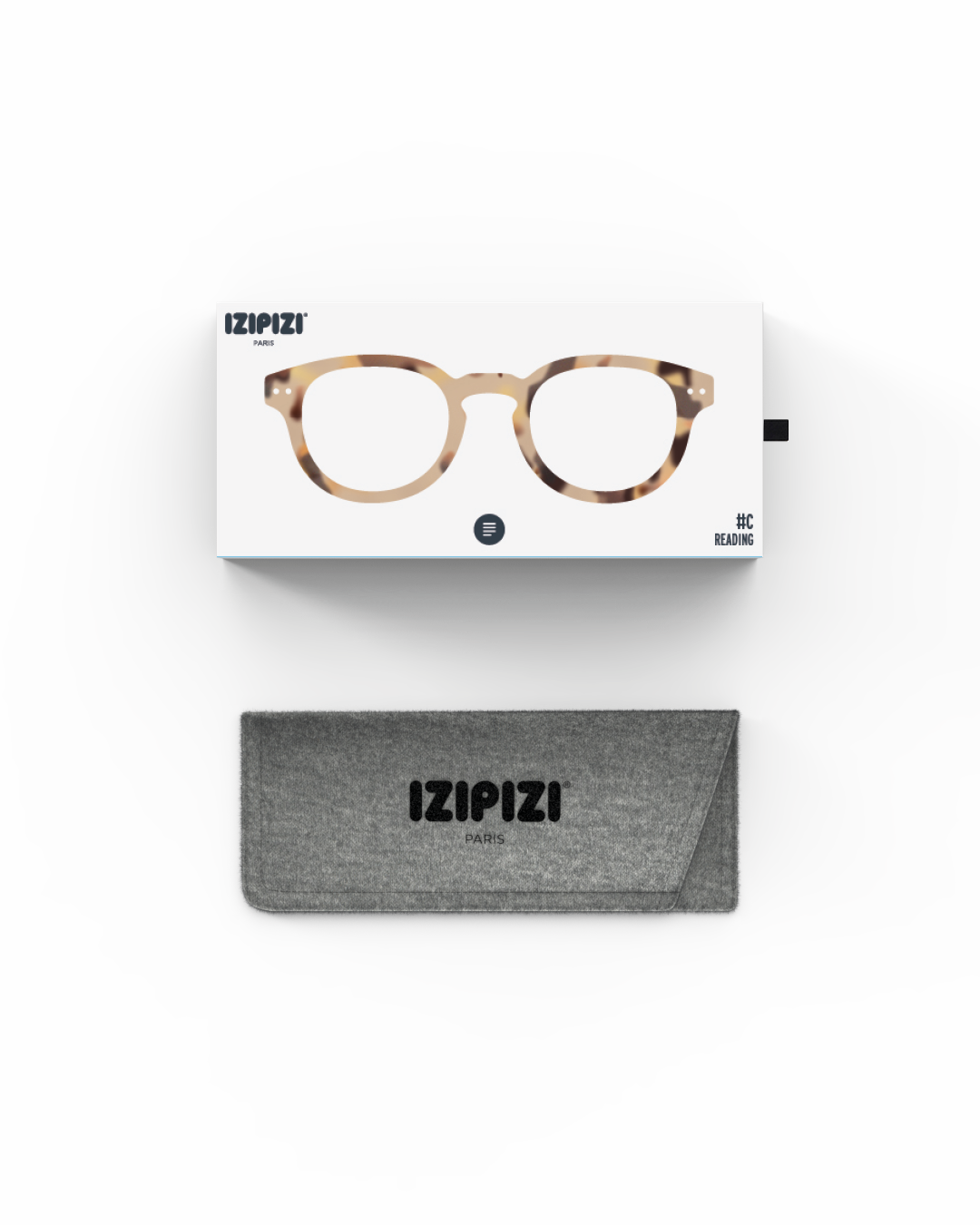Unisex Reading Glasses - Style C - Colour Light Tortoise