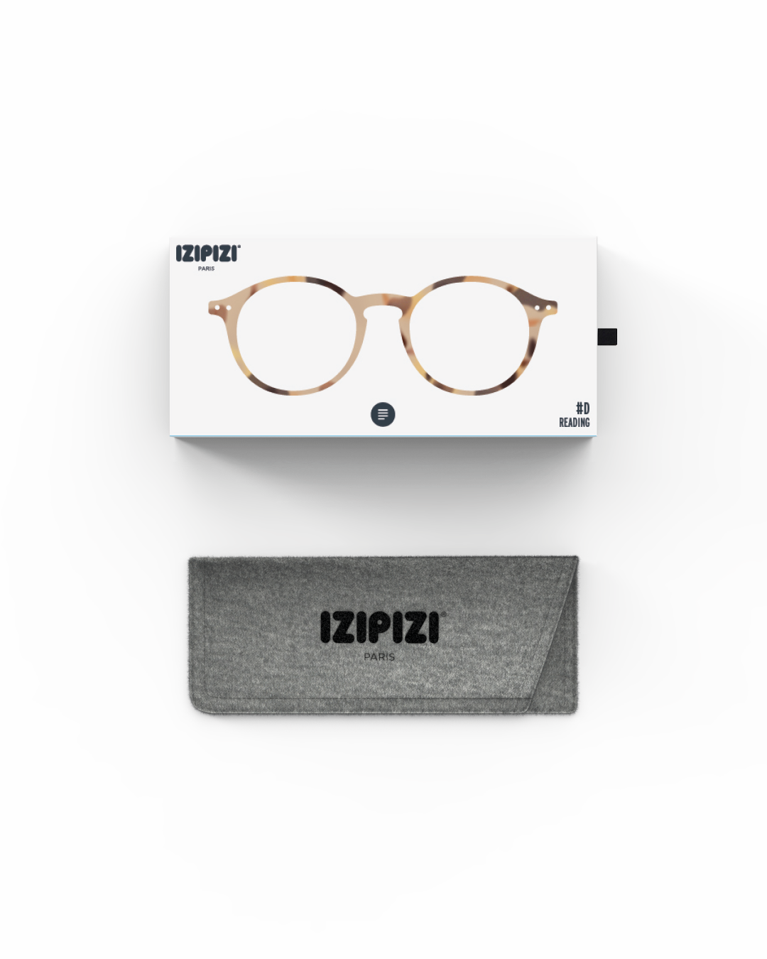 Unisex Reading Glasses - Style E - Light Tortoise +2