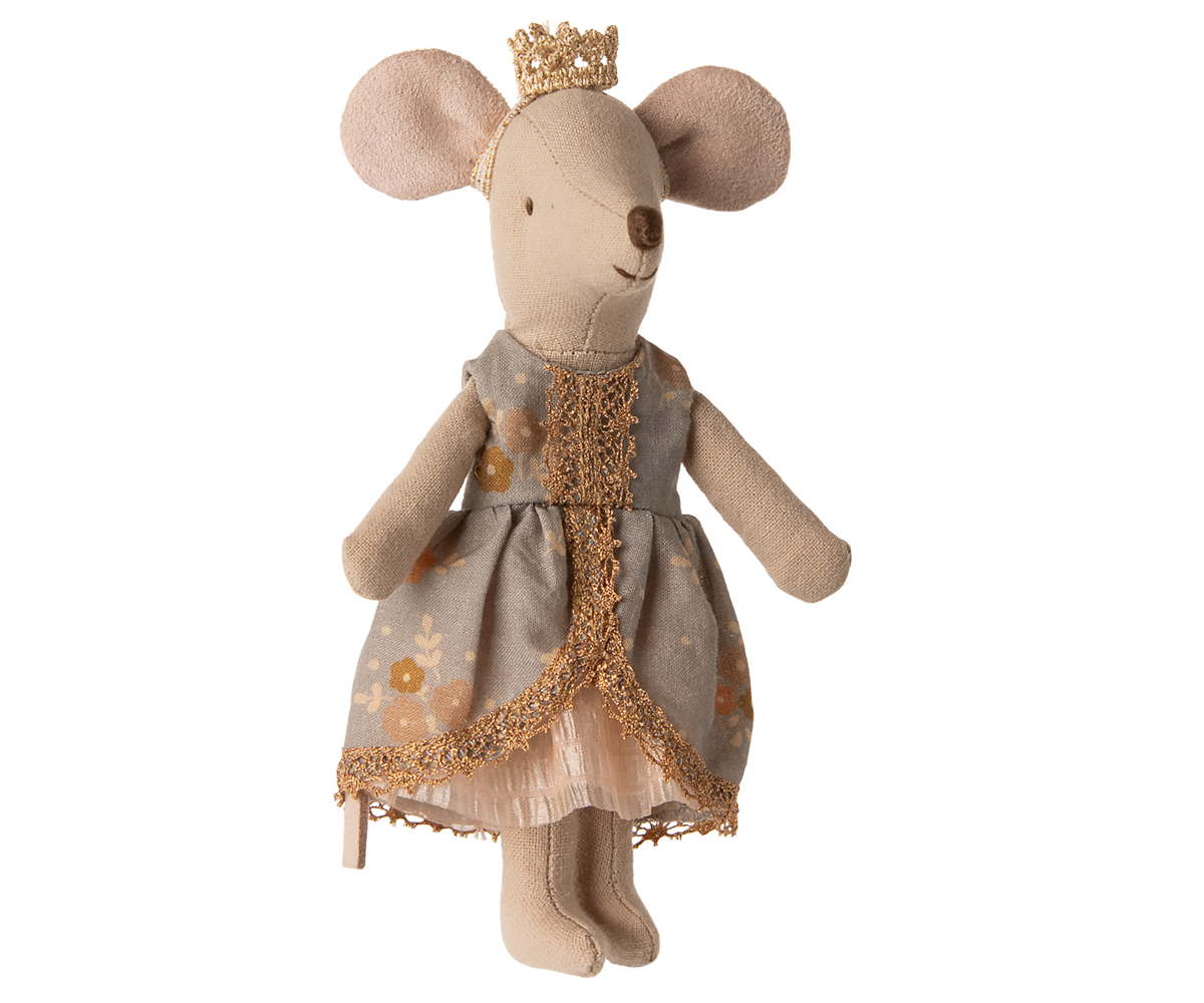 Princess Dress for Big Sister Mouse - Blue/Grey
