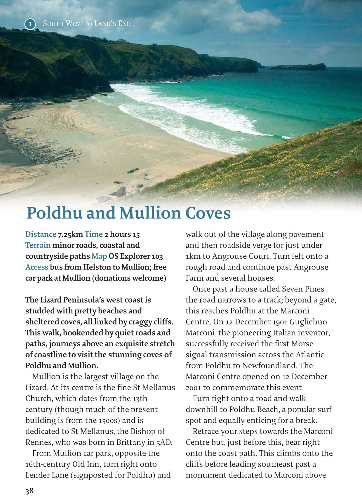 Cornwall: 40 Coast & Country Walks