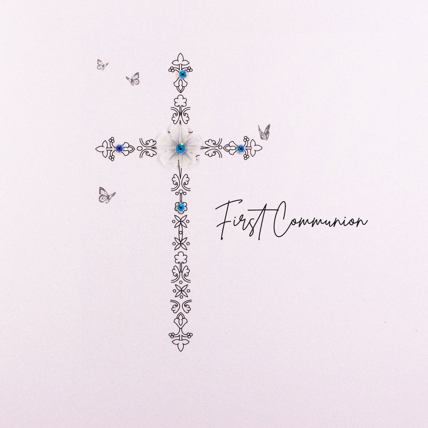 Cross Card - First Communion