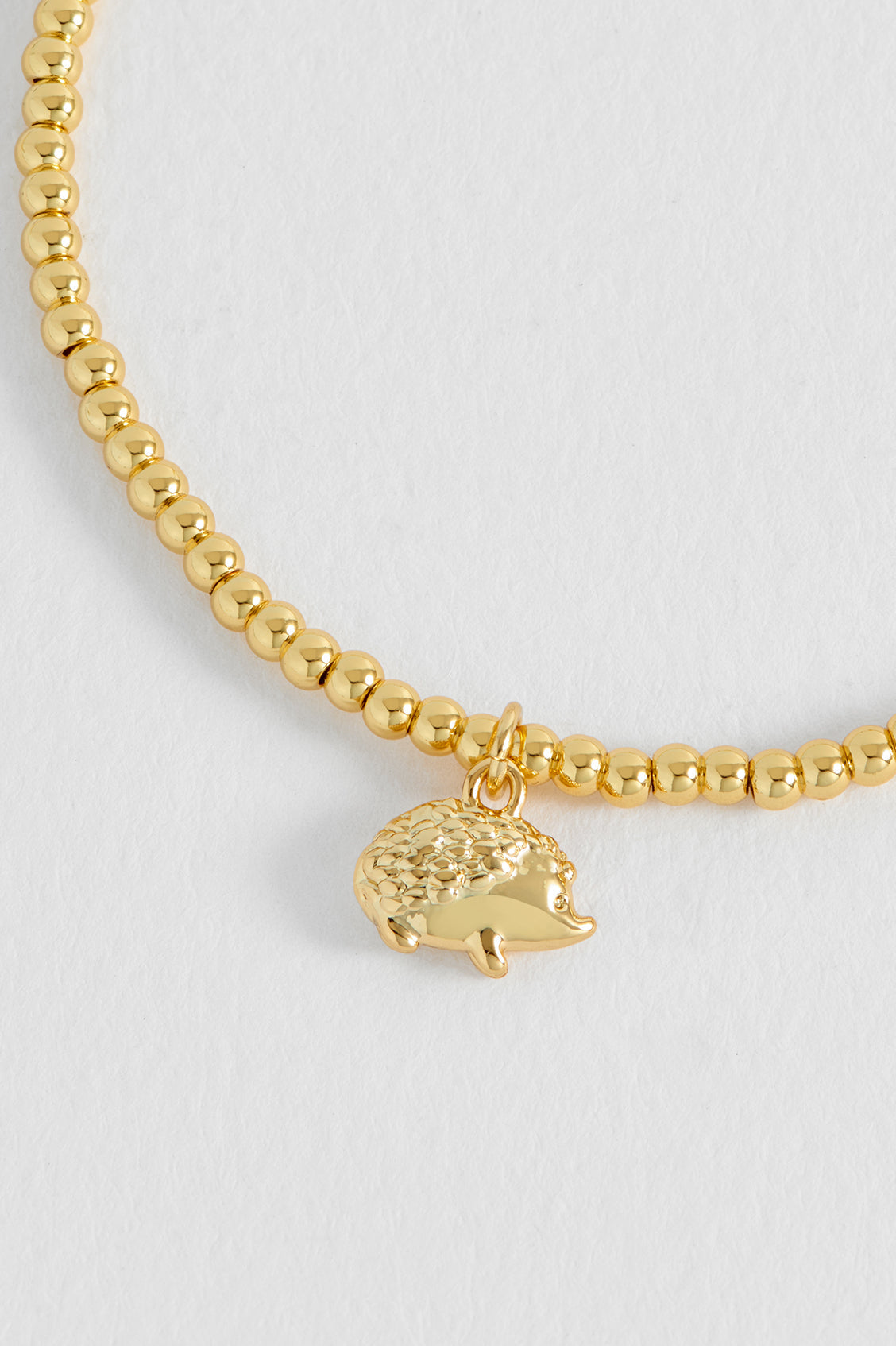 Hedgehog Bracelet - Gold Plate