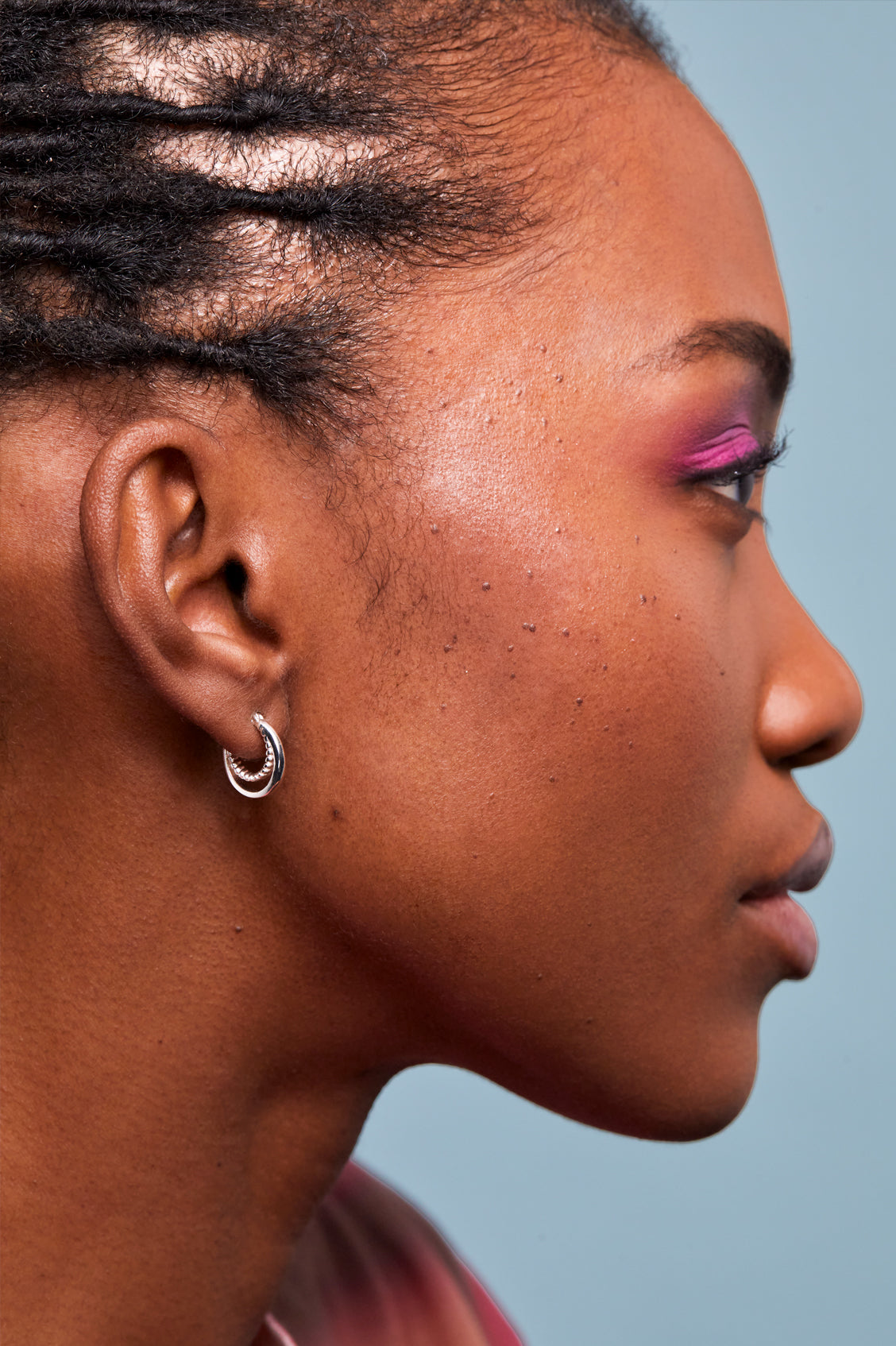 Twisted Double Hoop Earrings