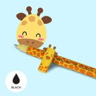 Legami Erasable Pen - Giraffe- Black Ink - Head In The Couds