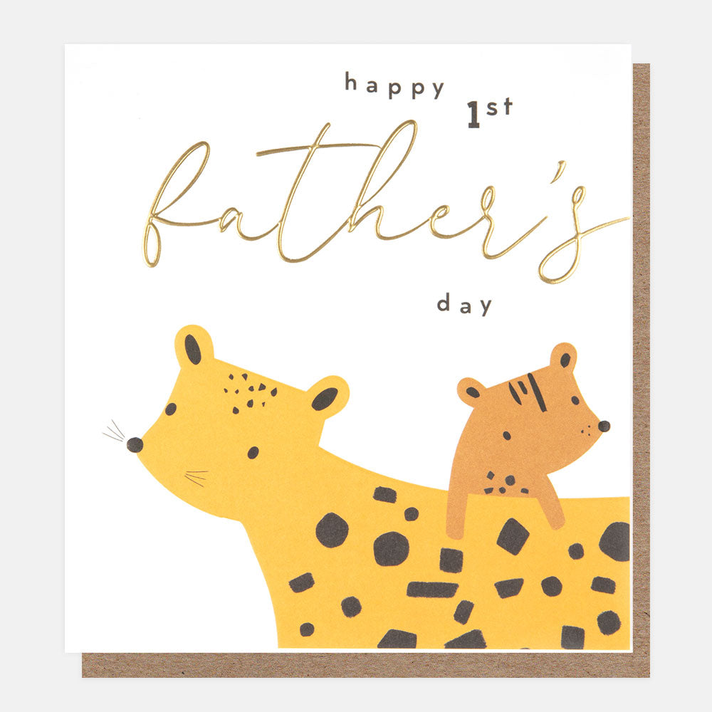 Happy 1st Fathers Day Card