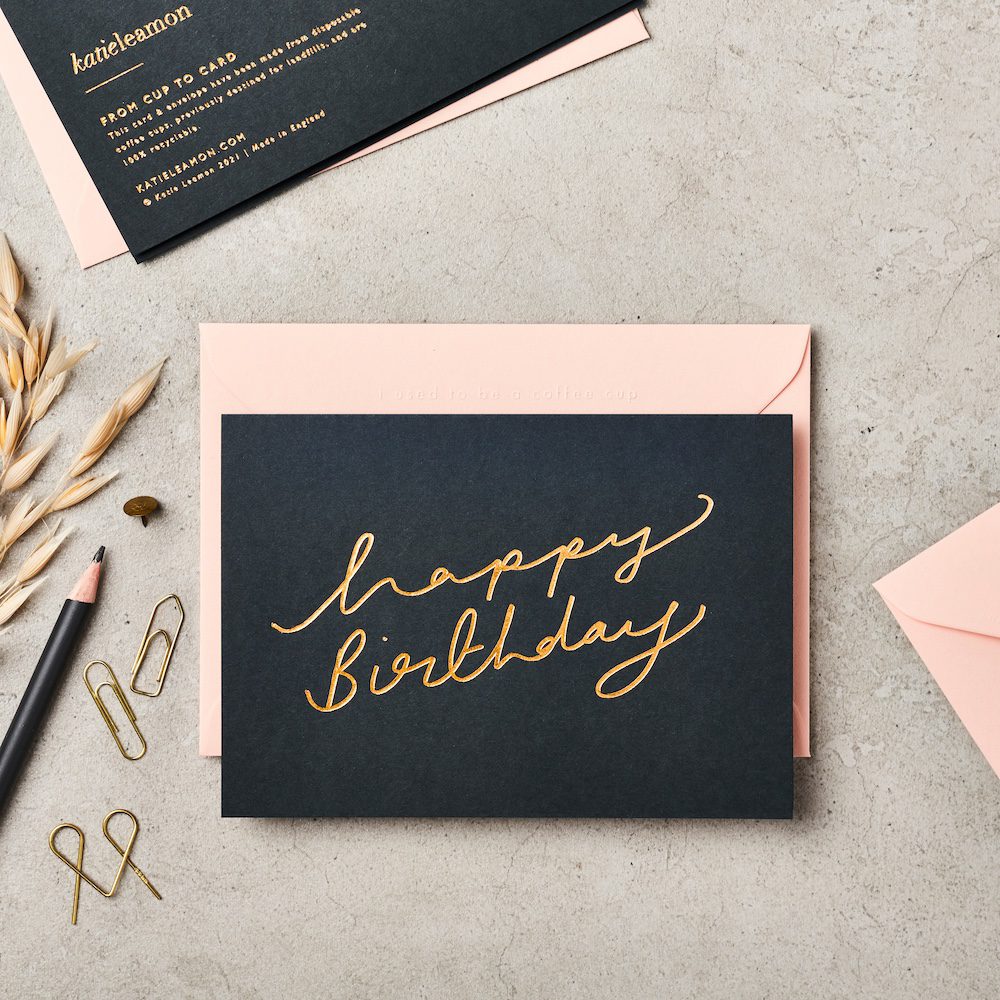Happy Birthday Scroll Card
