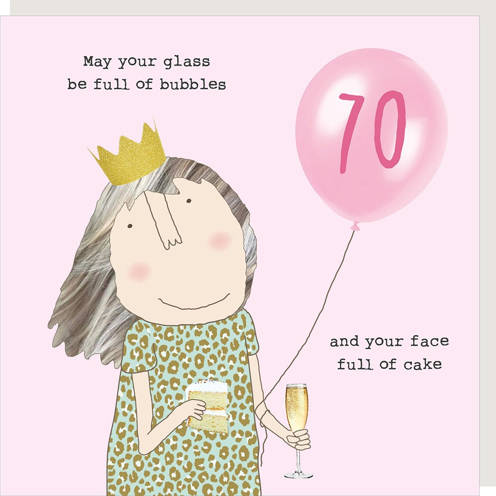 70 Bubbles & Cake
