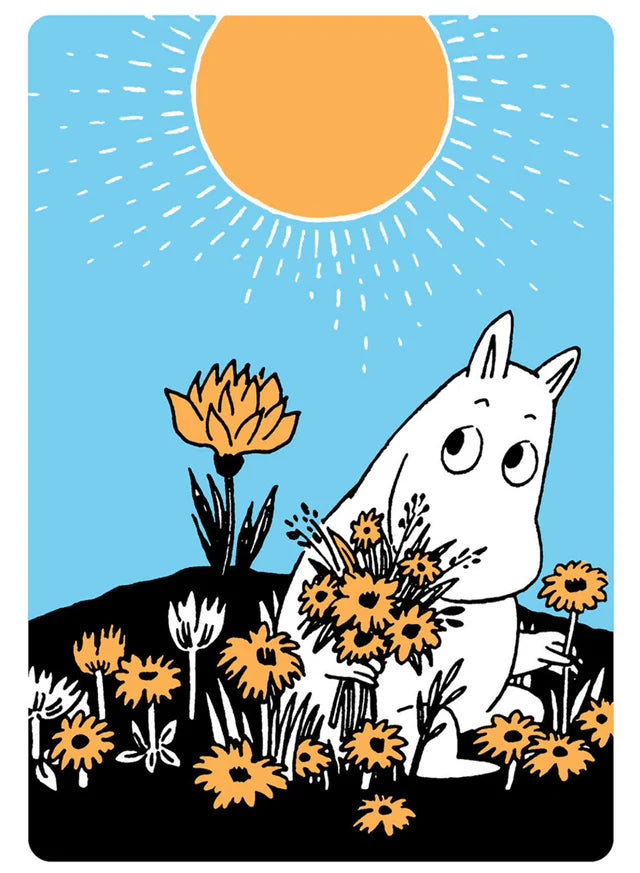 Moomin Picking Flowers