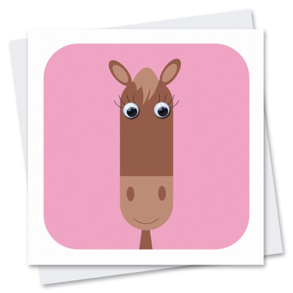 Henrietta Horse Birthday Card