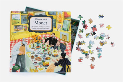 Dinner with Monet 1000 Piece Jigsaw Puzzle