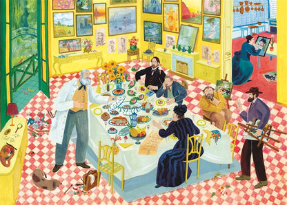 Dinner with Monet 1000 Piece Jigsaw Puzzle