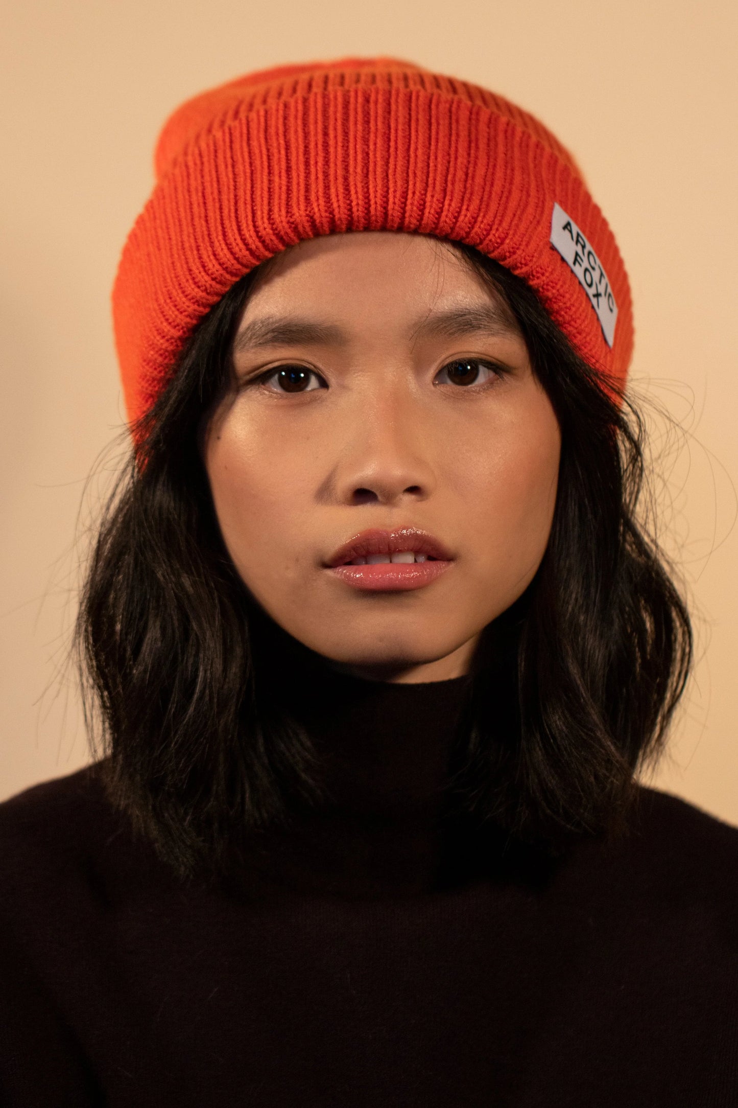 Arctic Fox Recycled Bottle Beanie - Sunkissed Coral